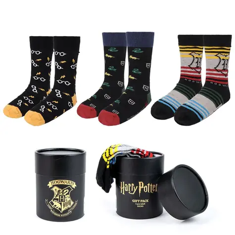 Skarpetki Harry Potter 3 pary / rozmiar 38-45