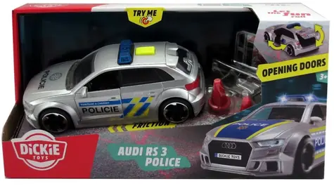 Dickie Audi RS3 policja wersja Czechy / od 3 lat