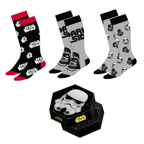 Skarpetki Star Wars 3 pary / rozmiar 38-45