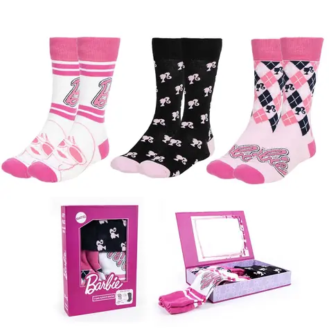 Barbie 3 pary / rozmiar 36-43