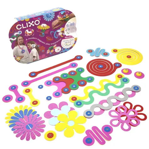 CLIXO Jewelry - magnetyczny zestaw konstrukcyjny 28 elementów