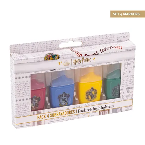 Cerdá Harry Potter highlighter set 4pcs