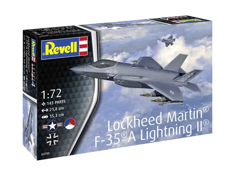 Revell 03799 Lockheed Martin F-35A Lightning II / Model plastikowy / 1:72
