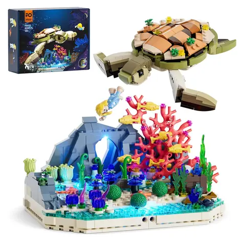 Lumibricks Turtle Reef Dream / 835 elementów / od 16 lat 