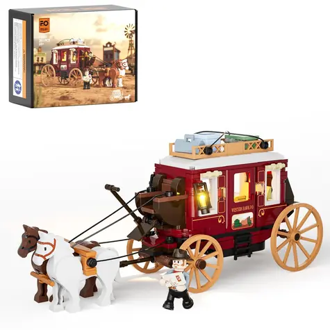 Lumibricks Western Stagecoach / 293 elementy / od 16 lat 