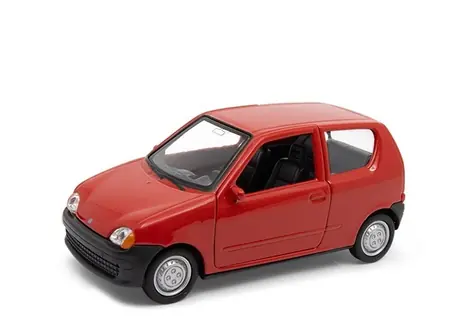 Welly Fiat Seicento 1:34 srebrny