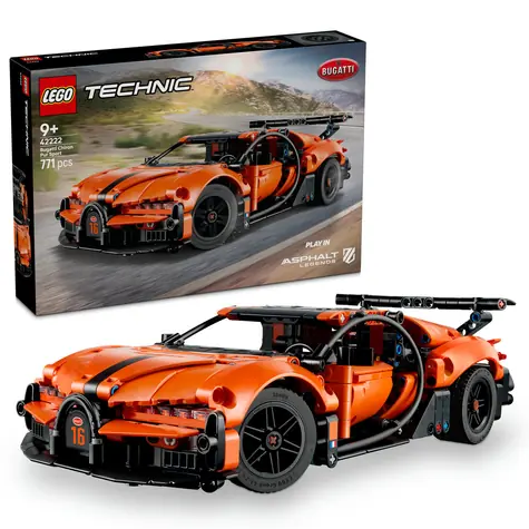 LEGO® Technic 42222 Hypercar Bugatti Chiron Pur Sport / Liczba elementów: 771 / od 9 lat