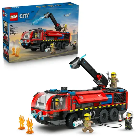 LEGO® City 60499 Lotniskowy wóz strażacki / Liczba elementów: 691 / od 7 lat