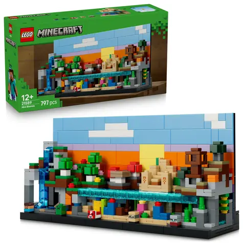 LEGO® Minecraft® 21589 Mini biomy / Liczba elementów: 797 / od 12 lat