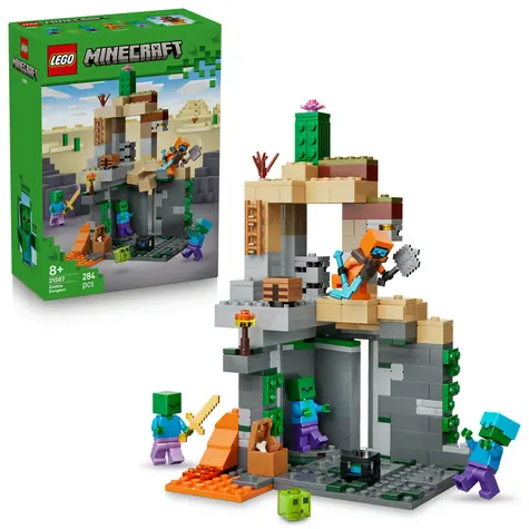 LEGO® Minecraft® 21587 Lochy zombie / Liczba elementów: 284 / od 8 lat