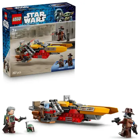 LEGO® Star Wars™ 75437 Cobb Vanth i ścigacz / Liczba elementów: 207 / od 7 lat