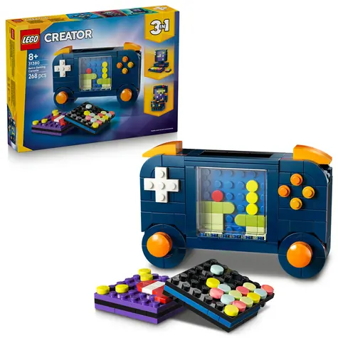 LEGO® Creator 3 w 1 31380 Konsola do gier retro / Liczba elementów: 268 / od 8 lat