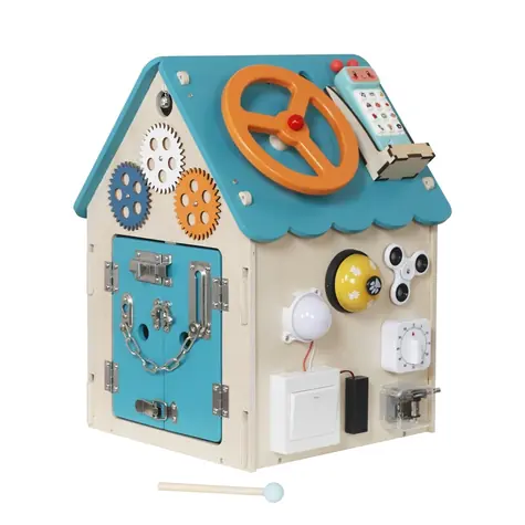 Tablica aktywności 2Kids Toys Domek turkusowy / od 3 lat