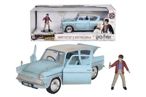 Jada Harry Potter Car Ford Anglia 1959 z figurką Harry'ego Pottera / 1:24 / od 8 lat