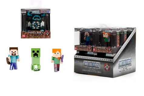 Figurka Jada Minecraft 2.5" - 4 rodzaje / DP12 / od 8 lat
