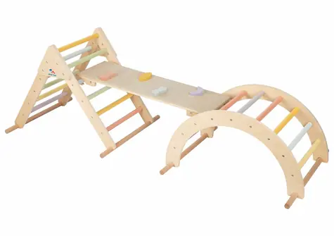 Zestaw trójkątów Pikler 2Kids Toys 3 w 1 / od 3 lat