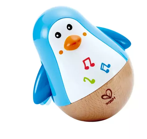 Rozpakowany - Hape Penguin z dźwiękami / od 0,5 roku / rozpakowany