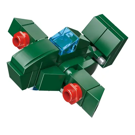 QMAN Trans Collector 3w1 2106-1 Myśliwiec / Zestaw konstrukcyjny / 34 elementy / od 6 lat 