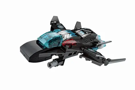 QMAN Shadow Pulse Combat Vehicle 1413-1 Falcon Cargo Plane / Zestaw konstrukcyjny / 95 elementów / od 6 lat 