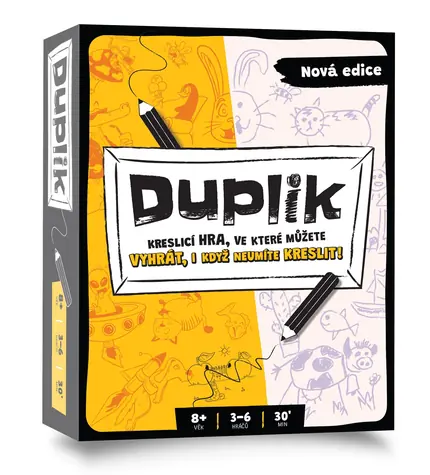 Asmodee Duplik / Liczba graczy: 3-6 / Czas trwania gry: 30 minut / od 8 lat 