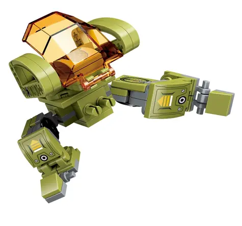 QMAN Thunder Expedition Battle Car 1415-7 Berserker Machine / Zestaw konstrukcyjny / 63 elementy / od 6 lat 