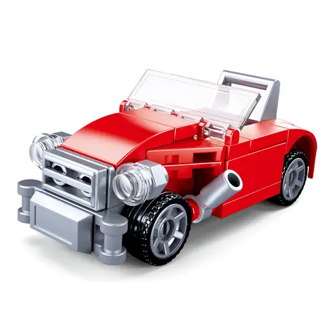 Sluban Builder M38-B0920C Czerwony kabriolet / liczba elementów: 41 / od 4 lat
