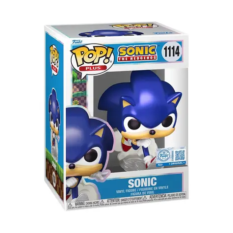Funko POP PLUS: Sonic- Sonic(PRL) / od 3 lat 