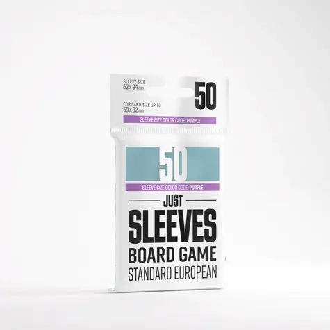 Gamegenic: Just Sleeves - Standard European (50)