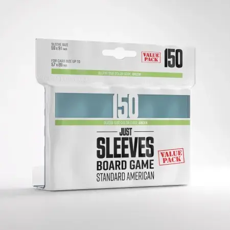 Gamegenic: Just Sleeves - Standardowy amerykański pakiet Value (150)