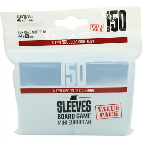 Gamegenic: Just Sleeves - Mini European Value Pack (150)