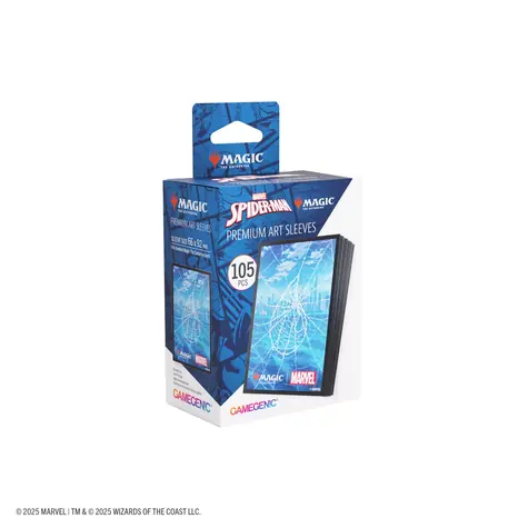 Gamegenic: MTG Marvels Spider-Man Premium Art Sleeves - Islandia