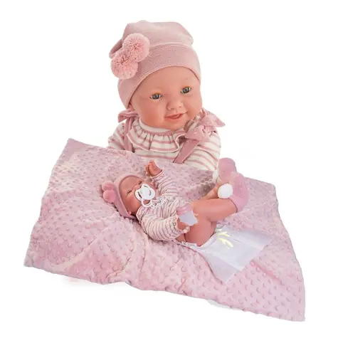 Antonio Juan 50160 MIA - realistyczna lalka-niemowlak mrugająca i sikająca, z pełnym winylowym ciałem - 42 cm / od 3 lat