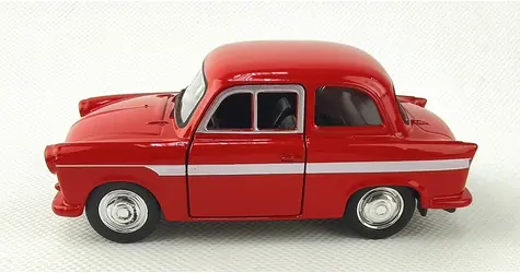 Welly Trabant P50 / P60 1:34 czerwony