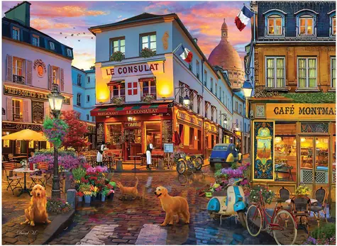 ANATOLIAN Puzzle Café Montmartre / 1000 elementów / od 14 lat