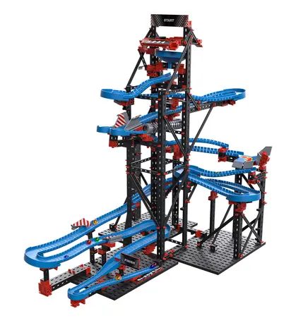 Zestaw Fischertechnik Dynamic Construction: Konkurs Kulkowy / 697 części / od 8 lat