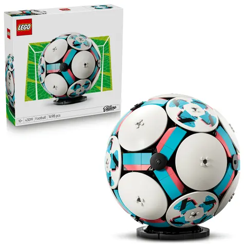 LEGO® Editions Football 43019 Piłka nożna / Liczba elementów: 1498 / od 10 lat