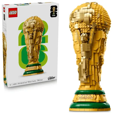 Zestaw LEGO® Editions Football 43020 Oficjalne trofeum Mistrzostw Świata FIFA / Liczba elementów: 2842 / od 12 lat