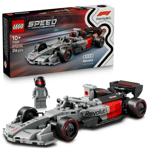 LEGO® Speed Champions 77259 Samochód wyścigowy Audi Revolut F1® Team R26 / Liczba elementów: 216 / od 10 lat