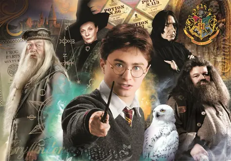 Clementoni 35534 Puzzle Harry Potter 500 elementów / od 10 lat