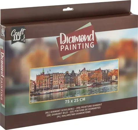 CRAFT ID Diamentowe Malowanie Amsterdam 75x25cm
