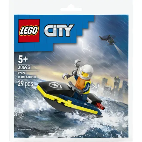 LEGO® City 30693 Skuter wodny policyjny / Liczba elementów: 29 / od 5 lat