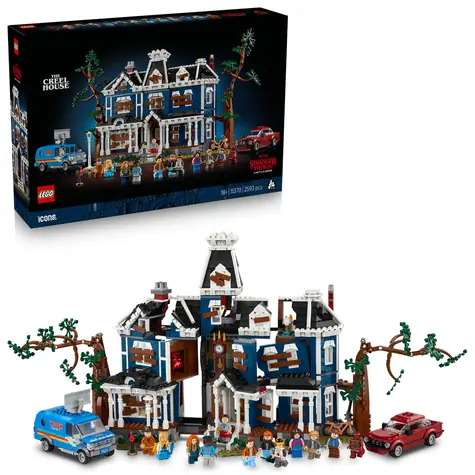 LEGO® Icons 11370 Stranger Things: Dom Creela / Liczba elementów: 2593 / od 18 lat