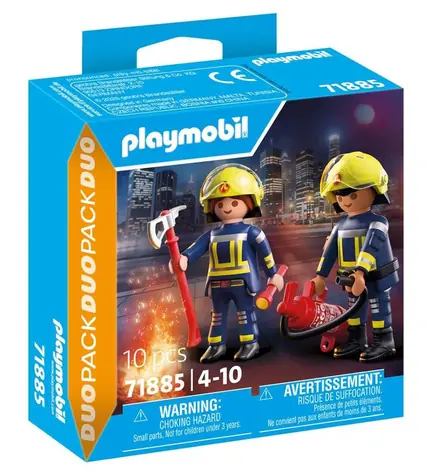 Playmobil® Duo-Pack 71885 Strażacy / Liczba elementów: 10 / od 4 lat