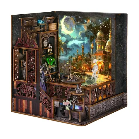 2Kids Toys 3D drewniana układanka domek w miniaturze Magiczna Komnata