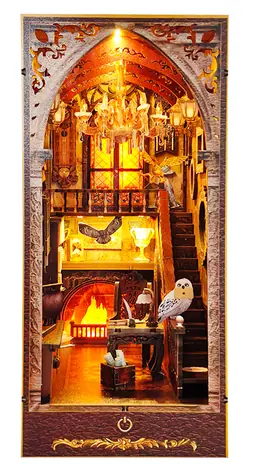 2Kids Toys 3D Puzzle Bookend Miniaturowy Domek Magiczny Dom