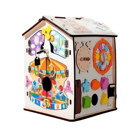 Tablica aktywności 2Kids Toys Mały domek biały