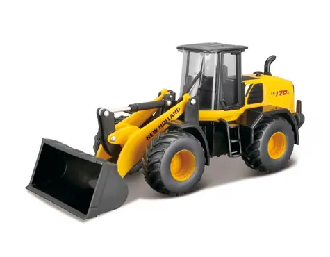 Bburago Construction New Holland W170D - Ładowarka kołowa 1:50 / od 3 lat