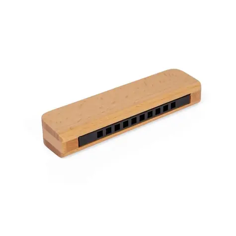 Bigjigs Toys Drewniana harmonijka naturalna / od 3 lat