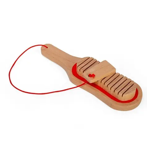 Zabawki Bigjigs Drewniane guiro naturalne / od 18 miesięcy