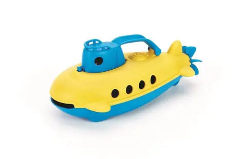 Green Toys Submarine niebieska rączka / od 6 miesięcy